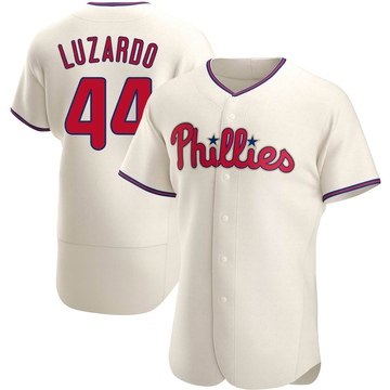 Jesus Luzardo Men's Authentic Philadelphia Phillies Cream Alternate Jersey