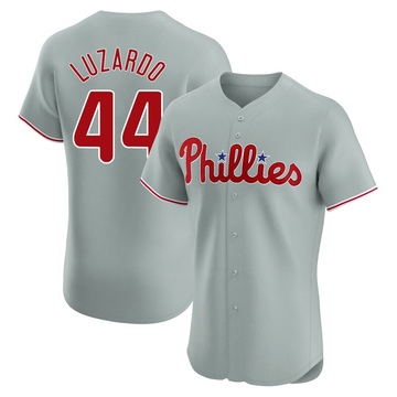 Jesus Luzardo Men's Elite Philadelphia Phillies Gray Road Jersey