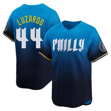 Jesus Luzardo Men's Limited Philadelphia Phillies Blue 2024 City Connect Jersey