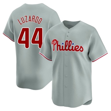 Jesus Luzardo Men's Limited Philadelphia Phillies Gray Away Jersey
