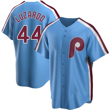 Jesus Luzardo Men's Replica Philadelphia Phillies Light Blue Road Cooperstown Collection Jersey