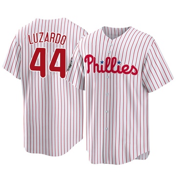 Jesus Luzardo Men's Replica Philadelphia Phillies White 2022 World Series Home Jersey