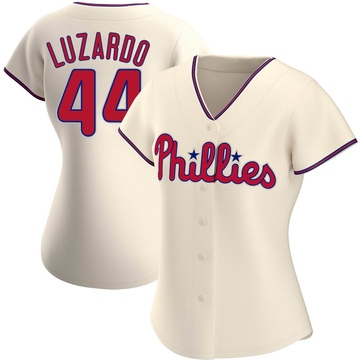 Jesus Luzardo Women's Authentic Philadelphia Phillies Cream Alternate Jersey