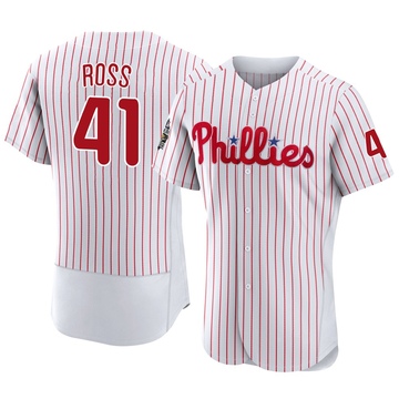 Joe Ross Men's Authentic Philadelphia Phillies White 2022 World Series Home Jersey