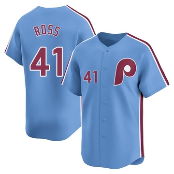 Joe Ross Men's Limited Philadelphia Phillies Light Blue Alternate Jersey