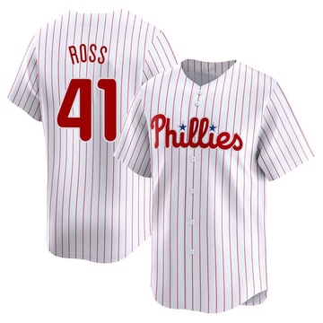 Joe Ross Men's Limited Philadelphia Phillies White Home Jersey