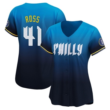 Joe Ross Women's Limited Philadelphia Phillies Blue 2024 City Connect Jersey