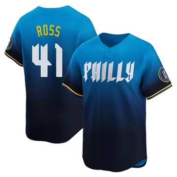 Joe Ross Youth Limited Philadelphia Phillies Blue 2024 City Connect Jersey
