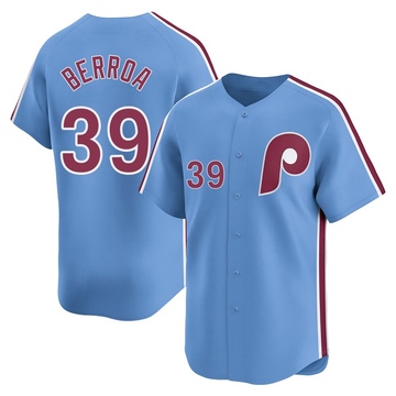 Steward Berroa Men's Limited Philadelphia Phillies Light Blue Alternate Jersey