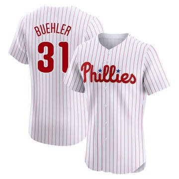 Walker Buehler Men's Elite Philadelphia Phillies White Home Jersey