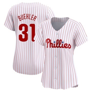 Walker Buehler Women's Limited Philadelphia Phillies White Home Jersey