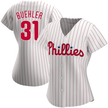 Walker Buehler Women's Replica Philadelphia Phillies White Home Jersey