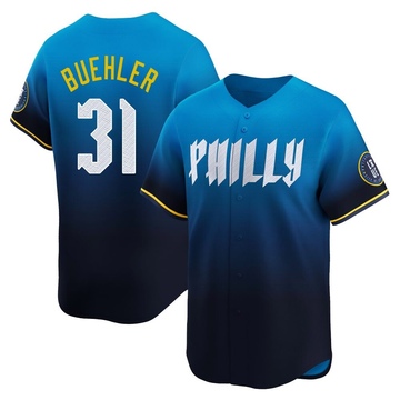 Walker Buehler Youth Limited Philadelphia Phillies Blue 2024 City Connect Jersey